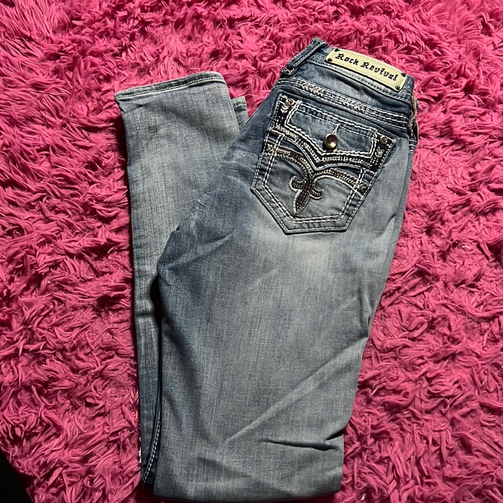 Womens Rock Revival Jeans